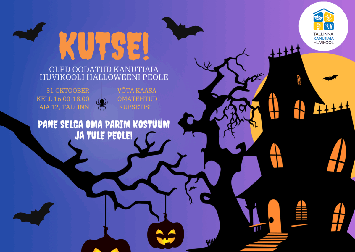 Kanutiaia Huvikooli Hirmuäratav Halloween – 31. oktoober